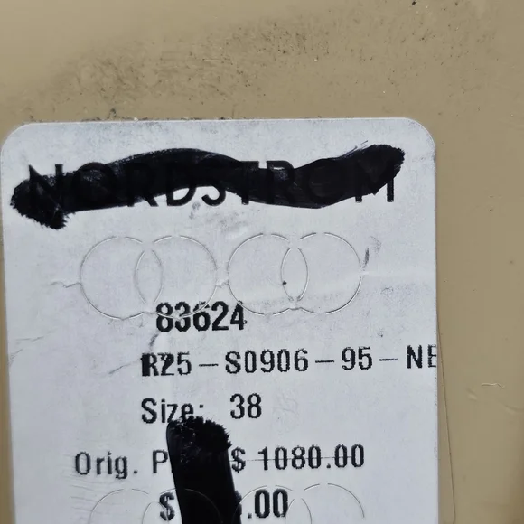 MACH & MACH Lotus Flower Crystal Mesh Pumps Black Stiletto Heels EU38 $1100 - Picture 11 of 11